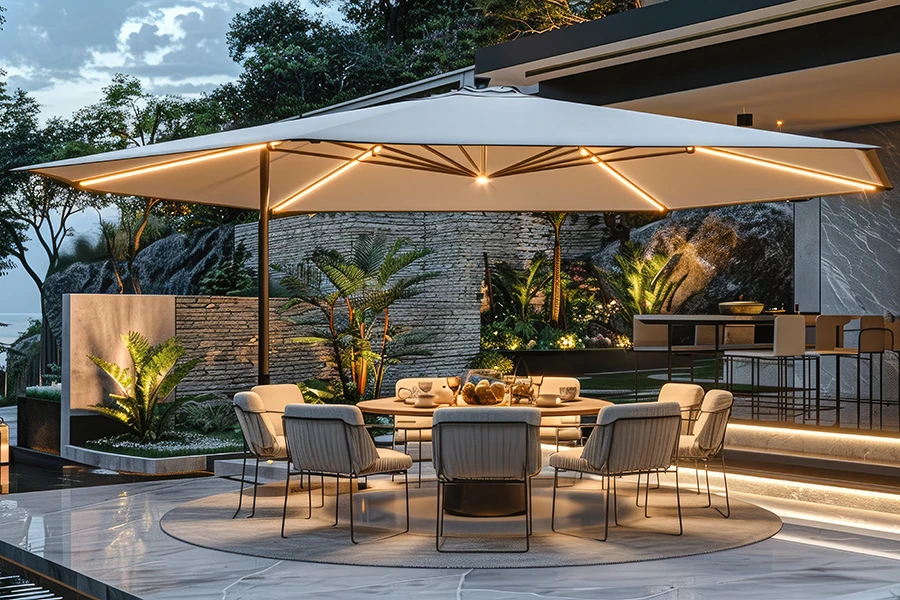 วัสดุร่มกันฝนขนาดใหญ่แบบไหนดีที่สุด? ผ้า–โครง–มือจับ ที่ควรรู้